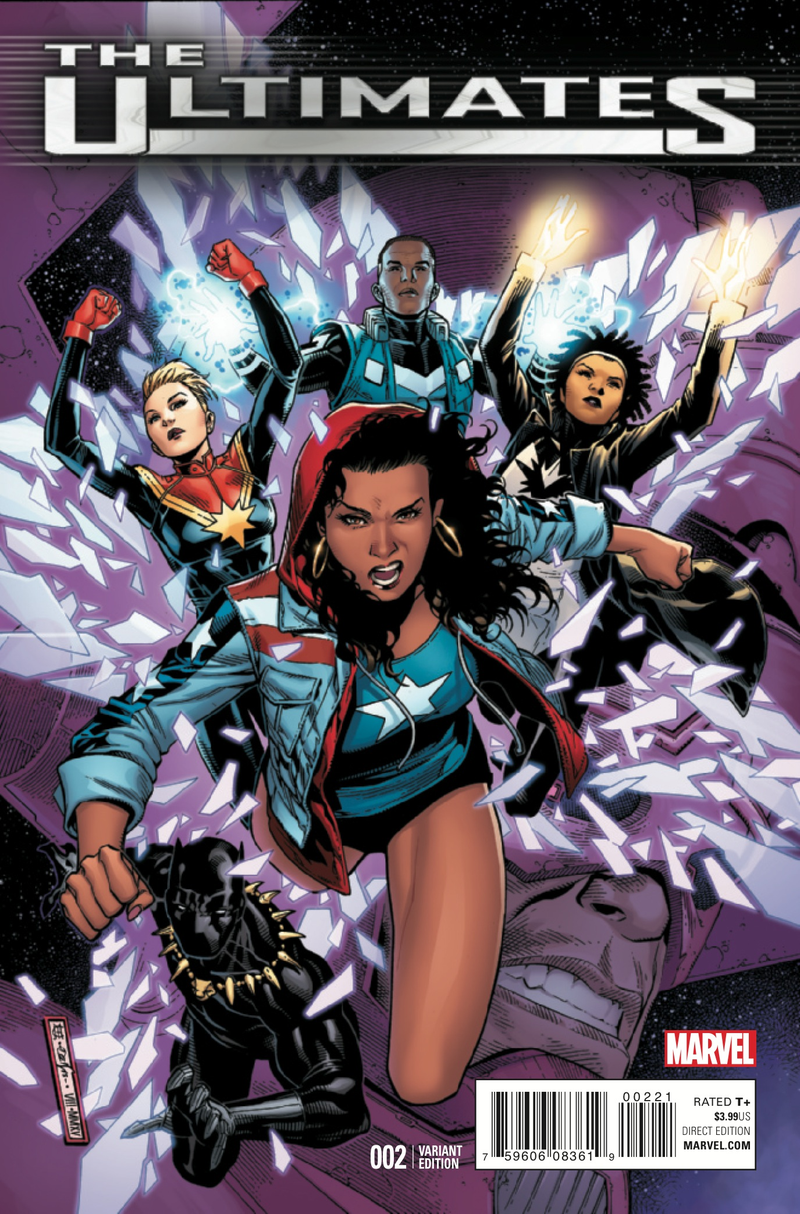 Variant cover by Jim Cheung, John Dell, and Laura Martin